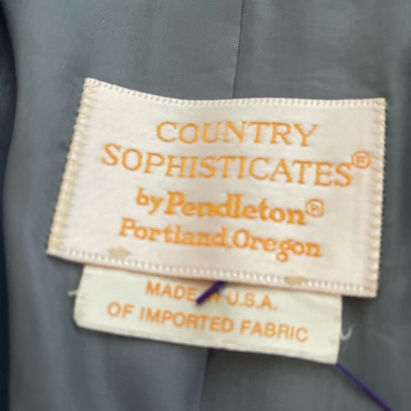 Pendleton Vintage Country Sophisticates Blazer - Picture 4 of 8